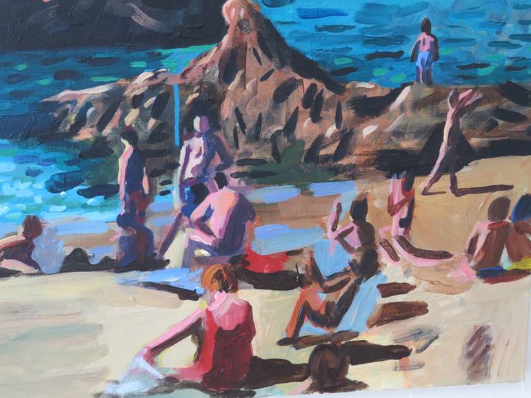 Original Expressionism Landscape Painting by Stephen Abela