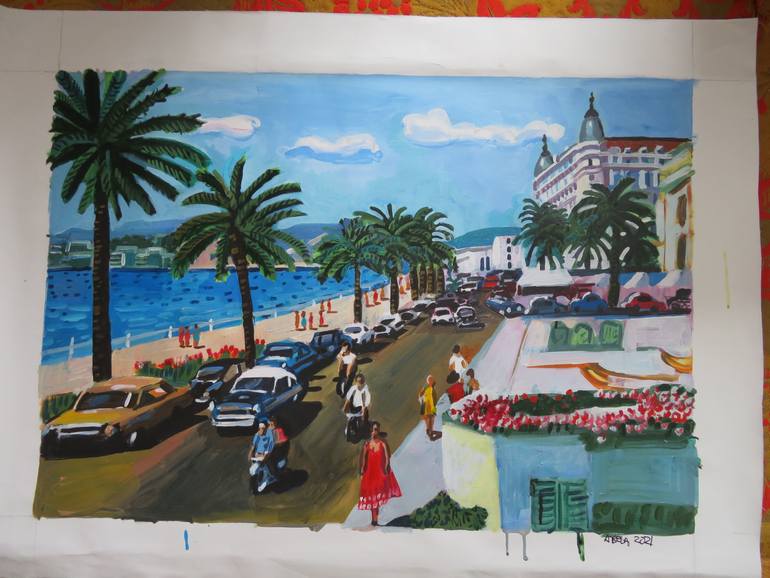 Original Figurative Landscape Painting by Stephen Abela