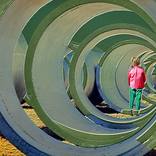 Roel Roelofsen - Perspective Circles (1970) by Gallery F