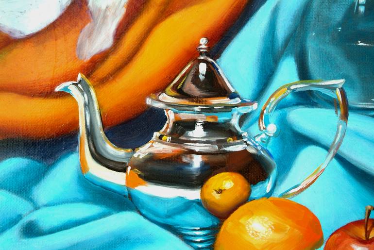 Original Figurative Still Life Painting by Mauro Ispani