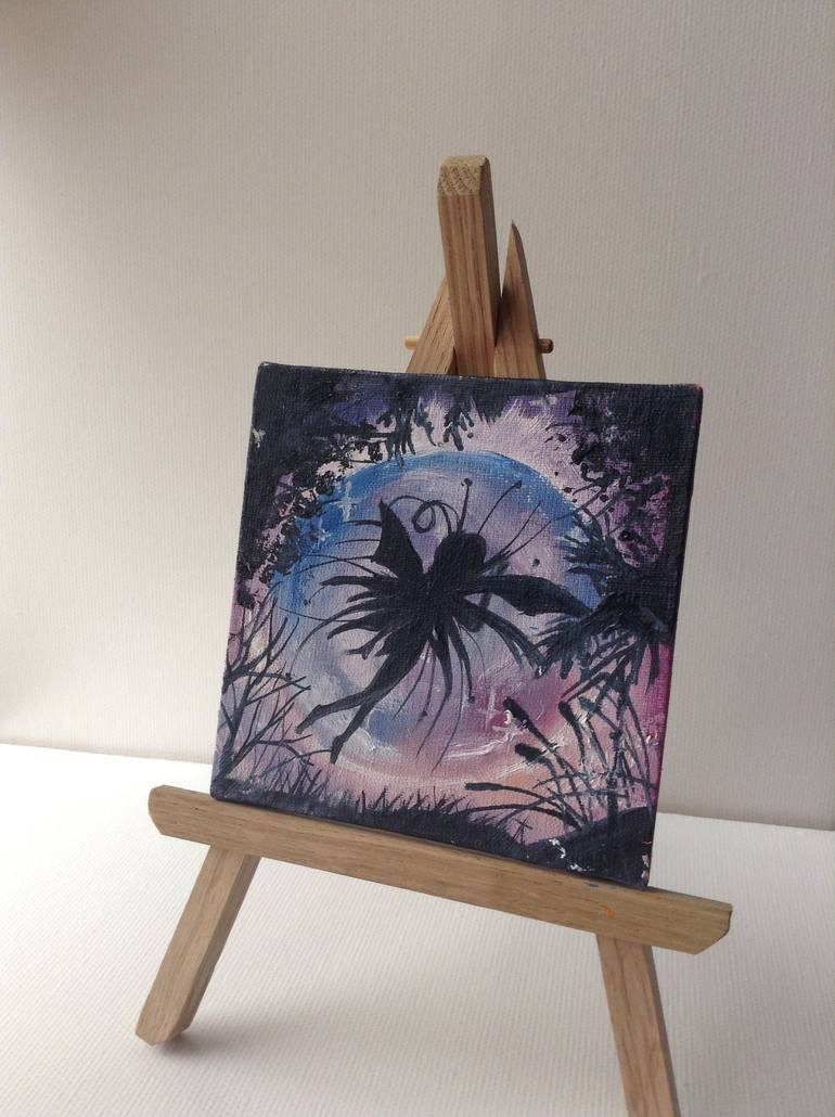 Original Fine Art Fantasy Painting by Nata New