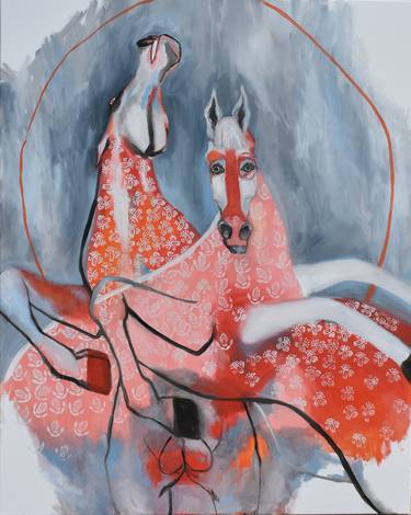 Original Figurative Animal Painting by Maja Bachler