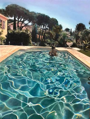Print of Realism Water Paintings by Joanna Painter