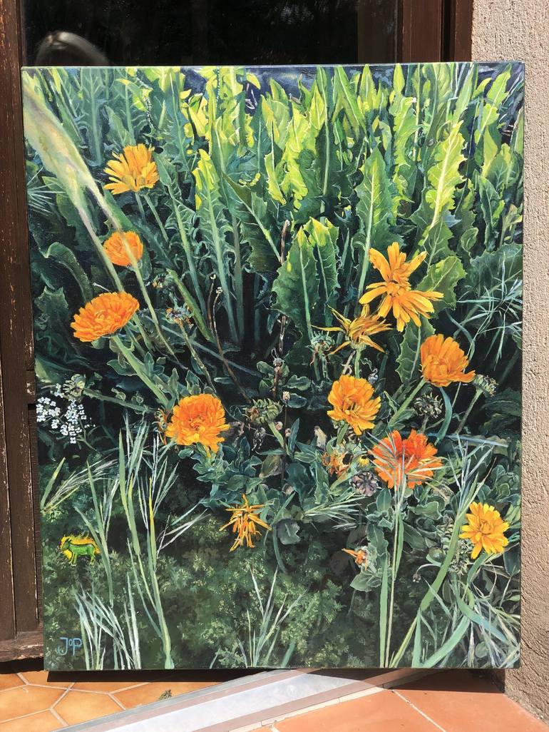 Original Garden Painting by Joanna Painter