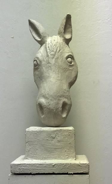 Original Realism Horse Sculpture by Joel Shapses