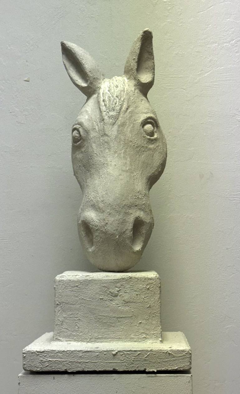 Original Contemporary Horse Sculpture by Joel Shapses