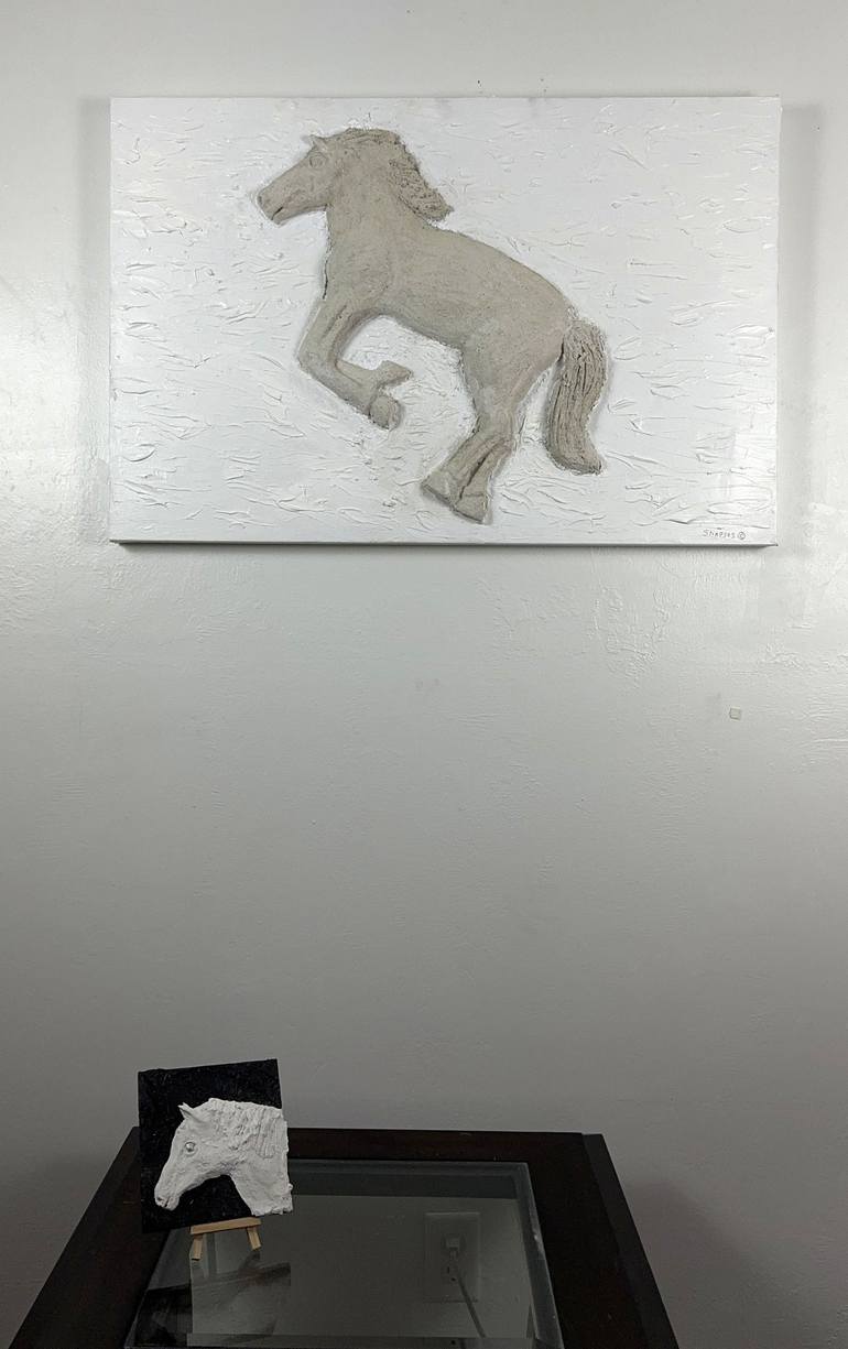 Original Contemporary Animal Mixed Media by Joel Shapses