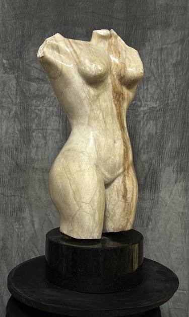 Original Figurative Nude Sculpture by Joel Shapses