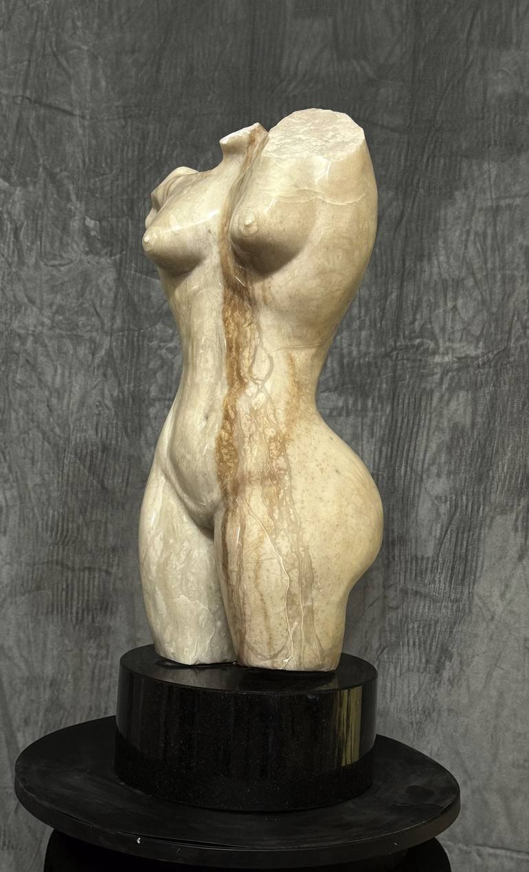 Original Contemporary Nude Sculpture by Joel Shapses