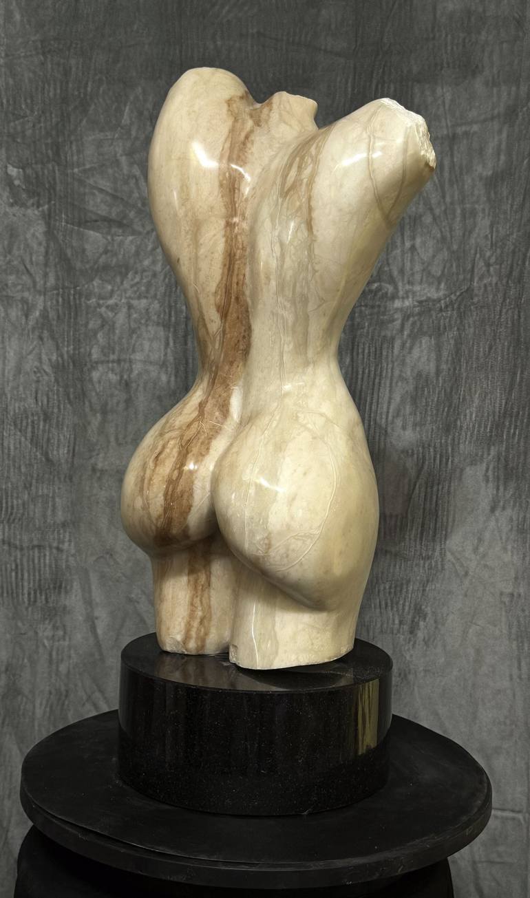 Original Contemporary Nude Sculpture by Joel Shapses