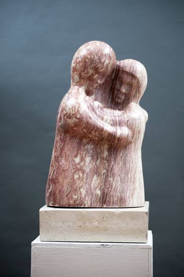 Original Figurative Family Sculpture by Joel Shapses