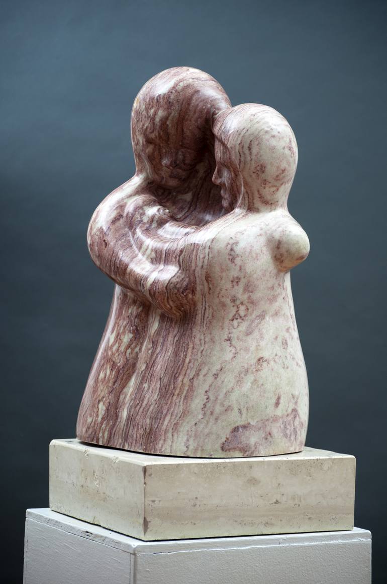 Original Figurative Family Sculpture by Joel Shapses