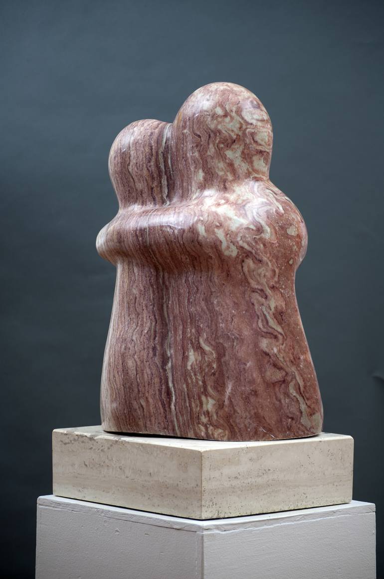 Original Figurative Family Sculpture by Joel Shapses