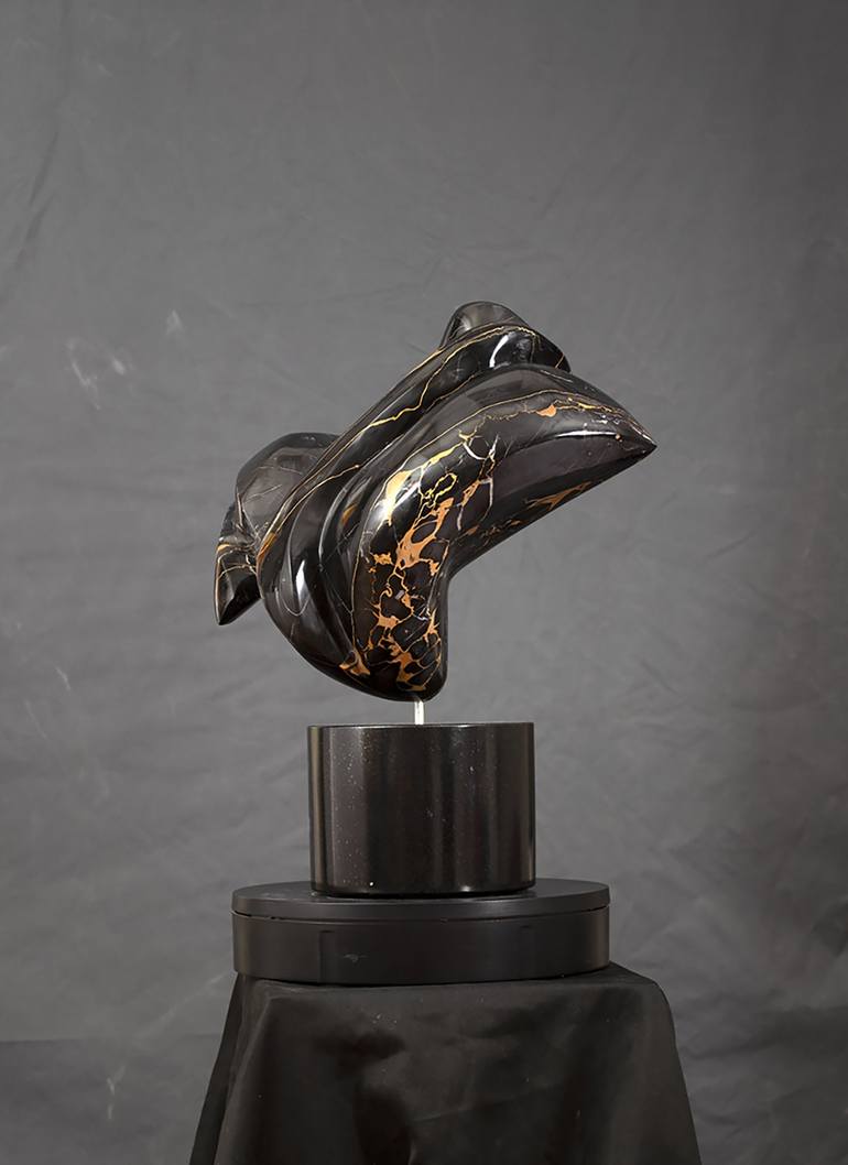 Original Abstract Fantasy Sculpture by Joel Shapses