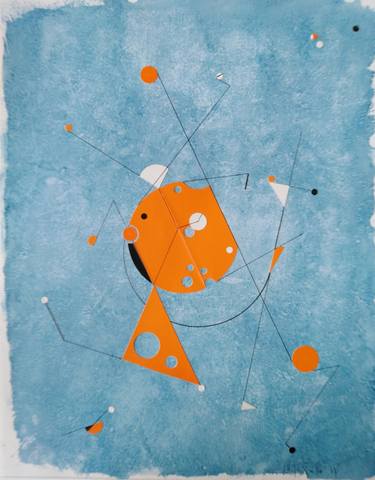 Print of Abstract Collage by Raul Alvarez Salas