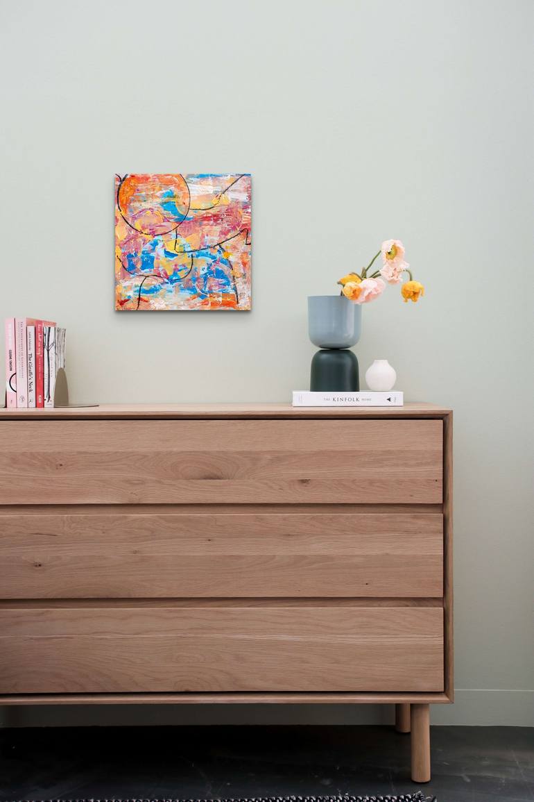 Original Abstract Nature Painting by Anda Marcu