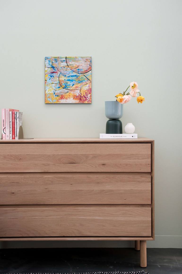 Original Abstract Nature Painting by Anda Marcu