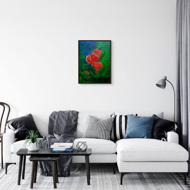 Original Abstract Nature Painting by Anda Marcu