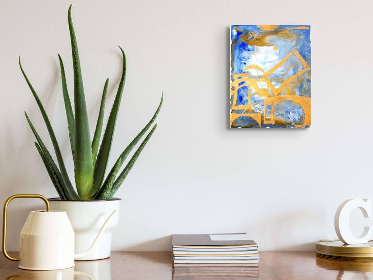 Original Abstract Nature Collage by Anda Marcu