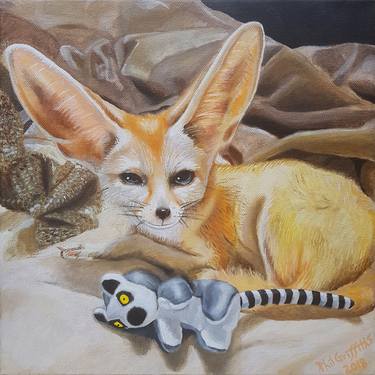 Original Fine Art Animal Paintings by Phil Griffiths