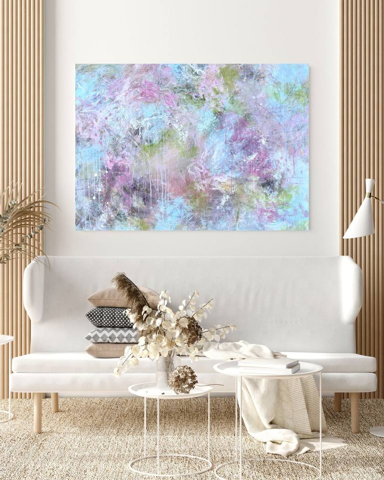 Original Abstract Expressionism Abstract Painting by Judy Jacobs