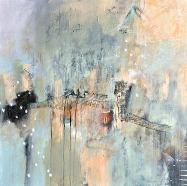 Original Abstract Expressionism Landscape Paintings by Judy Jacobs