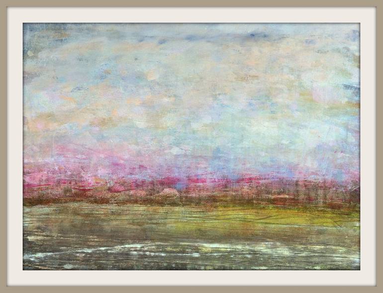 Original Abstract Landscape Painting by Judy Jacobs
