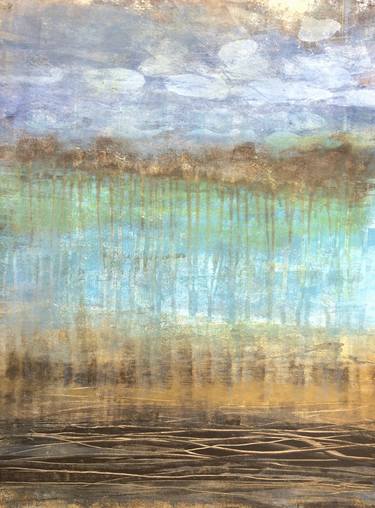 Original Abstract Expressionism Landscape Paintings by Judy Jacobs