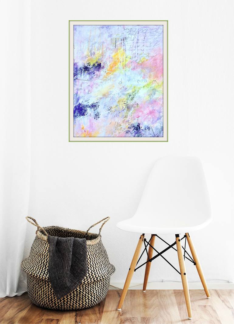 Original Abstract Expressionism Abstract Painting by Judy Jacobs