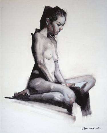 Original Figurative Nude Paintings by Gerbrand van Heerden