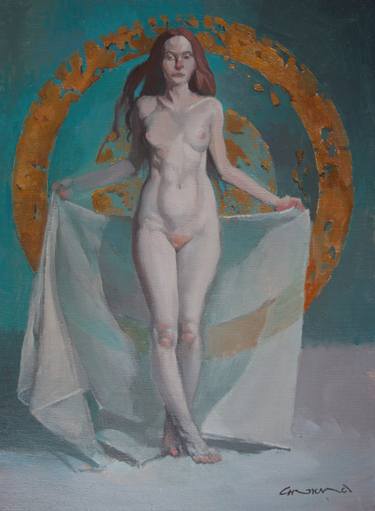 Original Nude Paintings by Gerbrand van Heerden