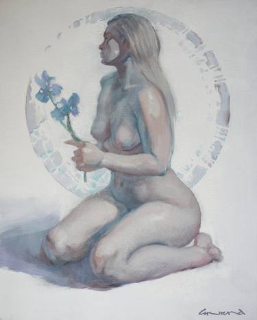 Original Figurative Nude Paintings by Gerbrand van Heerden