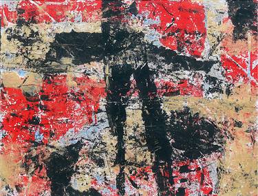 Original Abstract Expressionism Abstract Paintings by Ilario Massetti