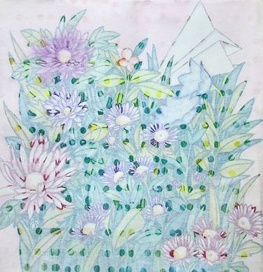 Original Garden Paintings by Eunmee Kim