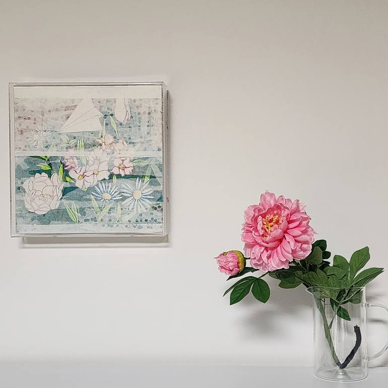 Original Impressionism Abstract Painting by Eunmee Kim