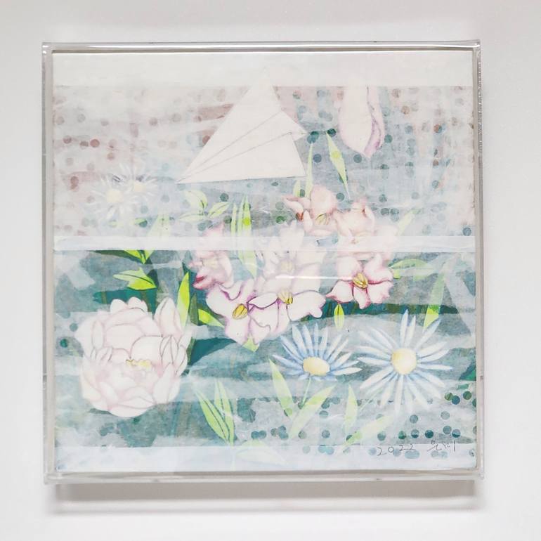 Original Impressionism Abstract Painting by Eunmee Kim
