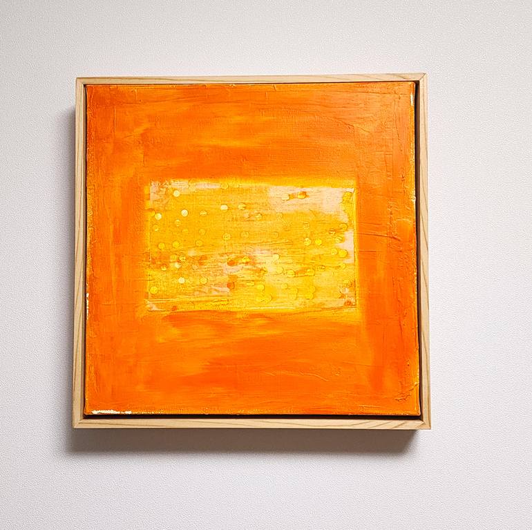 Original Abstract Expressionism Abstract Painting by Eunmee Kim