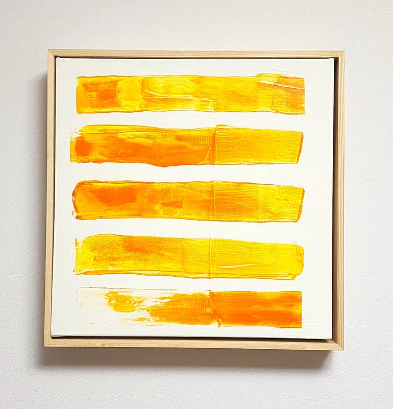 Original Abstract Expressionism Abstract Painting by Eunmee Kim
