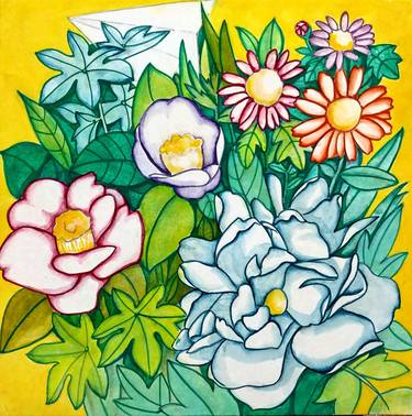 Print of Fine Art Garden Paintings by Eunmee Kim