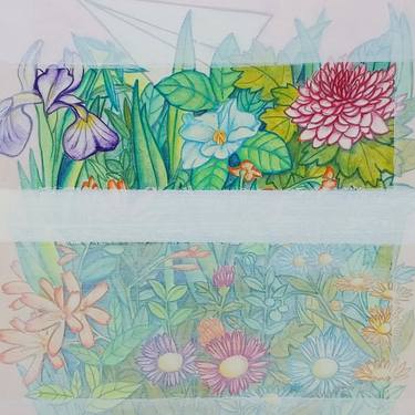 Print of Floral Drawings by Eunmee Kim