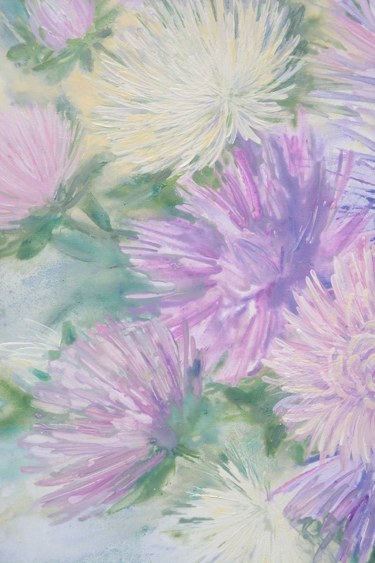 Original Fine Art Floral Painting by Natasha Marinoha