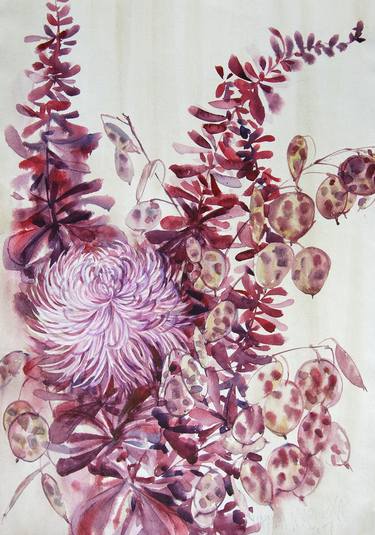Original Floral Paintings by Natasha Marinoha