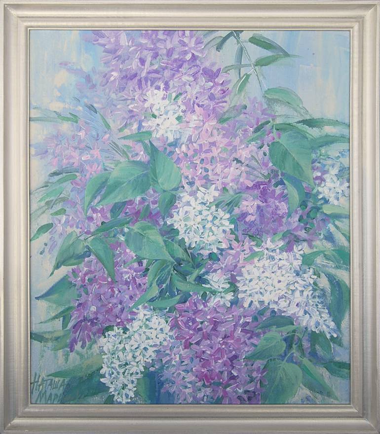 Original Fine Art Floral Painting by Natasha Marinoha