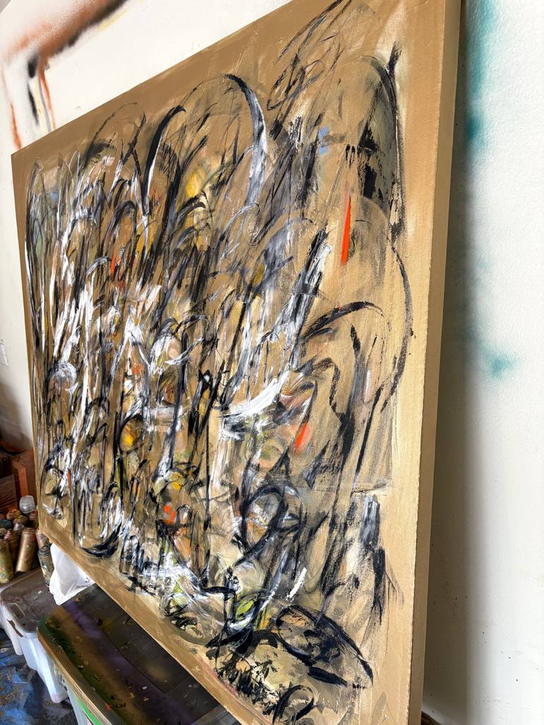Original Abstract Painting by Laurent  Proneur