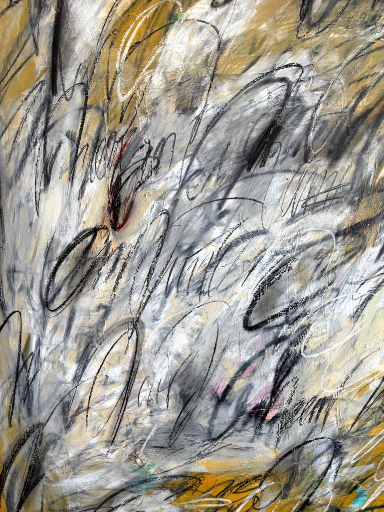Original Abstract Expressionism Abstract Painting by Laurent  Proneur