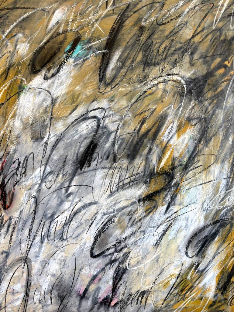Original Abstract Expressionism Abstract Painting by Laurent  Proneur
