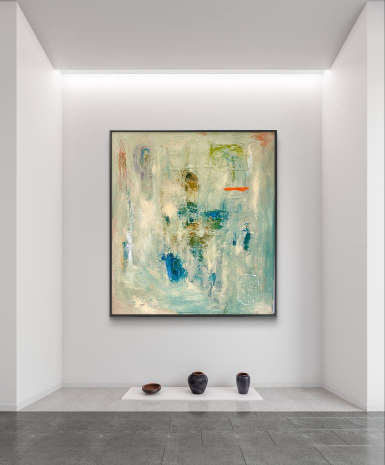 Original Abstract Expressionism Abstract Painting by Laurent  Proneur