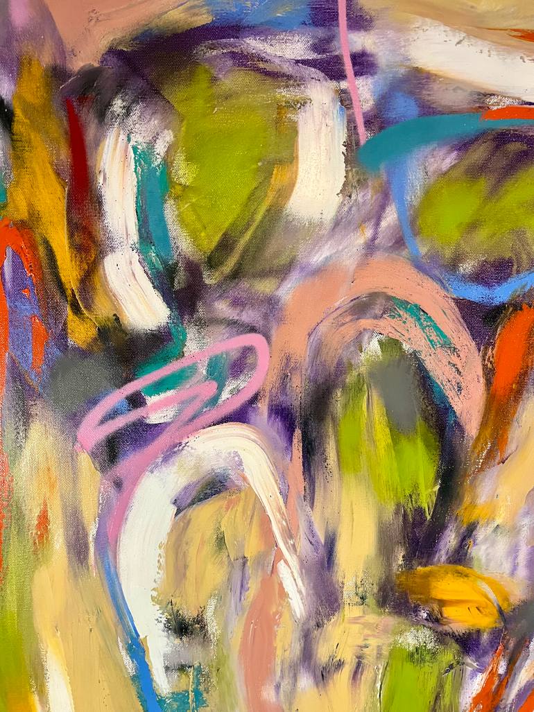 Original Abstract Expressionism Abstract Painting by Laurent  Proneur