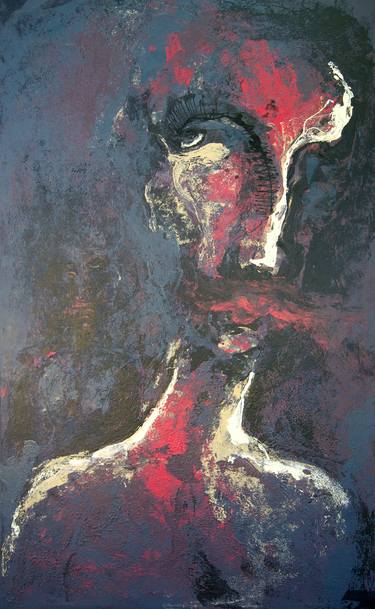 Print of Abstract Expressionism Portrait Paintings by Laurent Proneur