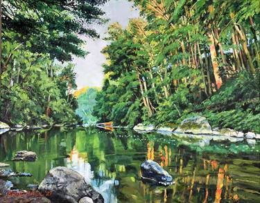 Original Landscape Painting by ERIC HALL PAINTINGS